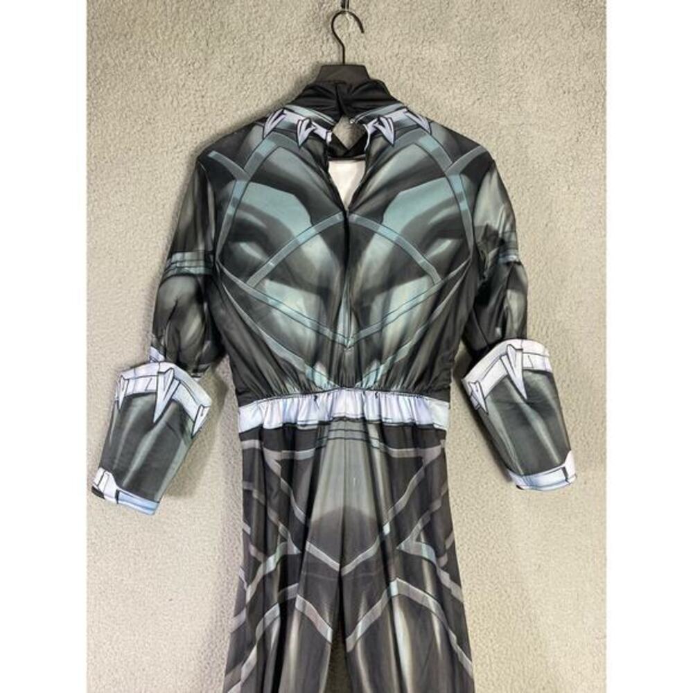 Marvel Black Panther Kids Costume Bodysuit Unisex‎ Size L Superhero Halloween - Picture 12 of 12